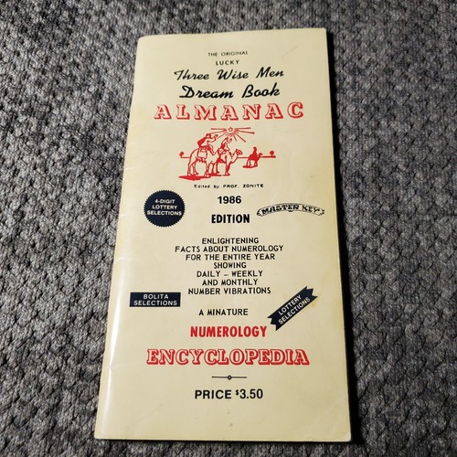 Three wise men dream book - men,